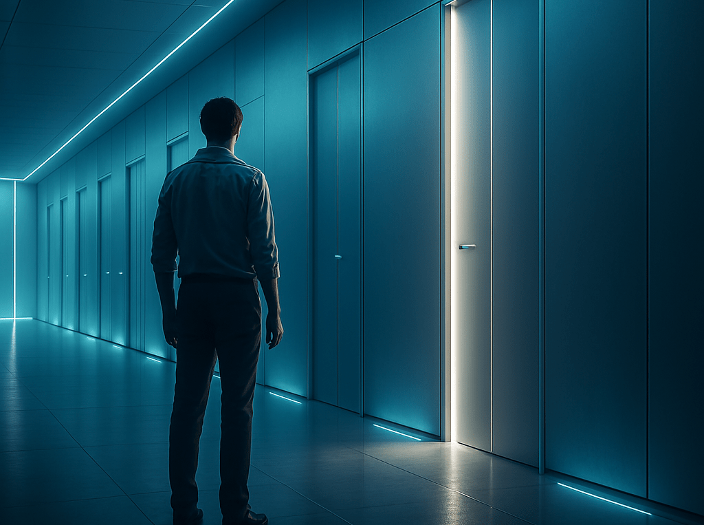 When one door closes, another opens, unless we’ve automated the entire&nbsp;building