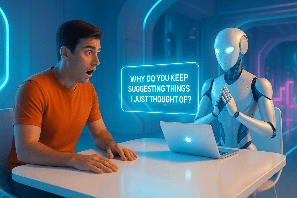 Q&A: Why do you keep suggesting things I just thought of?