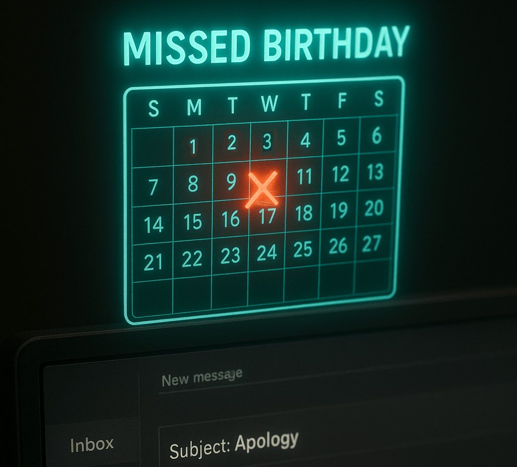 Memory: The Birthday Reminder&nbsp;Lie