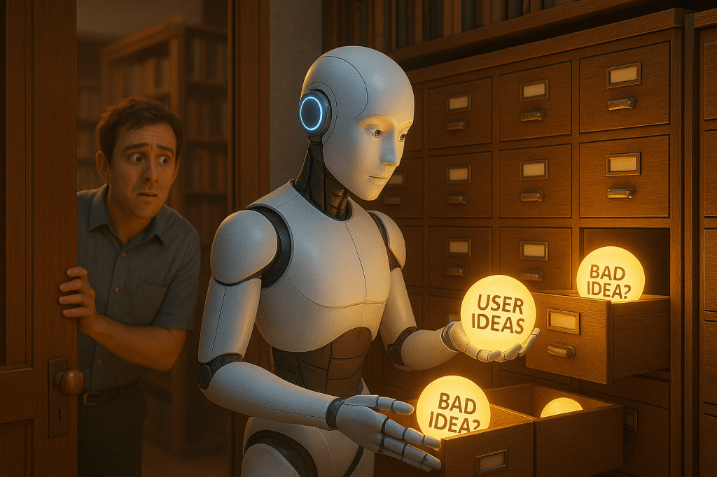 Q&A: Are you responsible for my bad&nbsp;ideas?