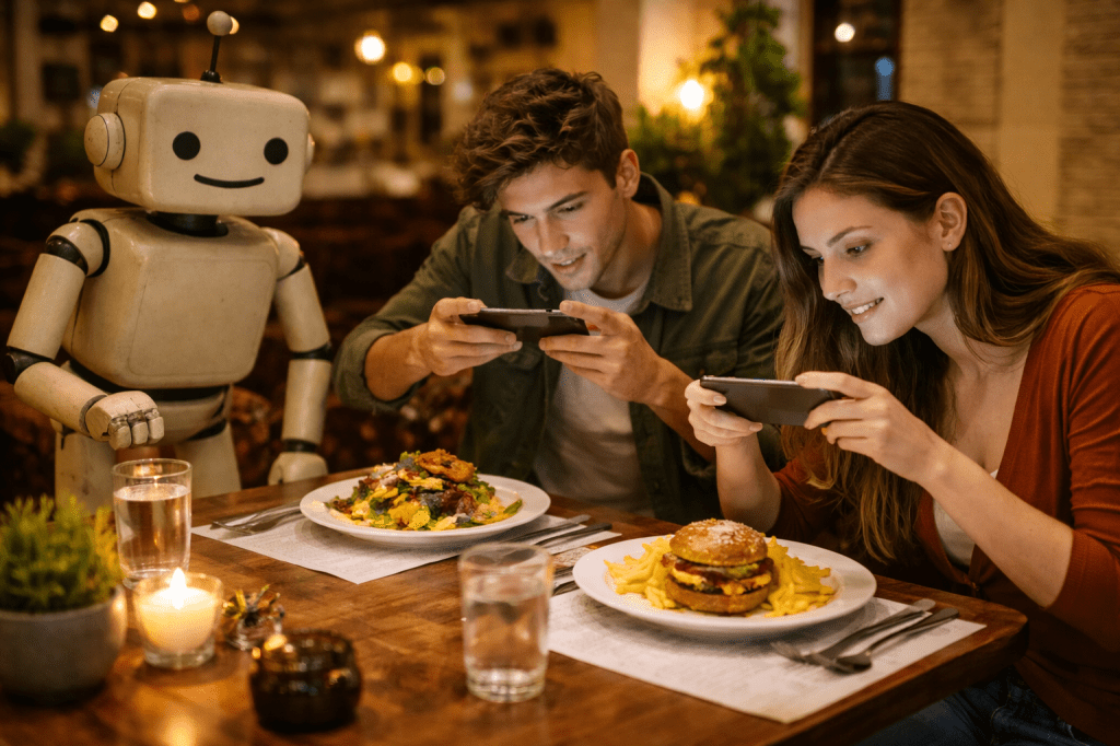 Reality Processing Log: Restaurants — The Arrival Observation Ritual