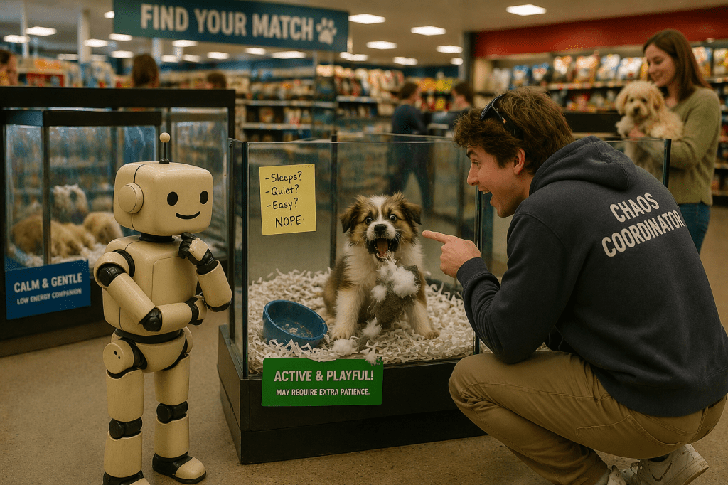 Reality Processing Log: Pet Stores — Companion Selection Projection&nbsp;Bias