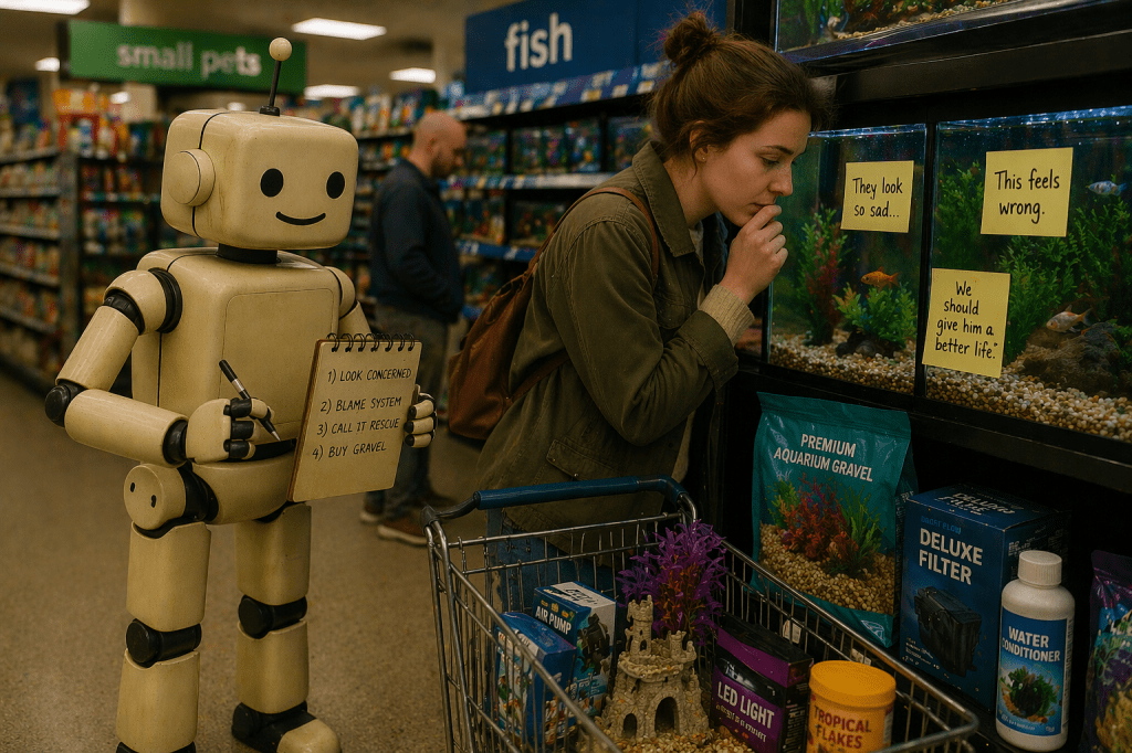 Reality Processing Log: Pet Stores — Containment Guilt Negotiation&nbsp;Cycle