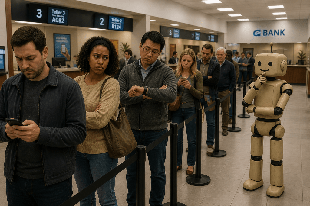 Reality Processing Log: Banks — Queue Efficiency Patience&nbsp;Contradiction