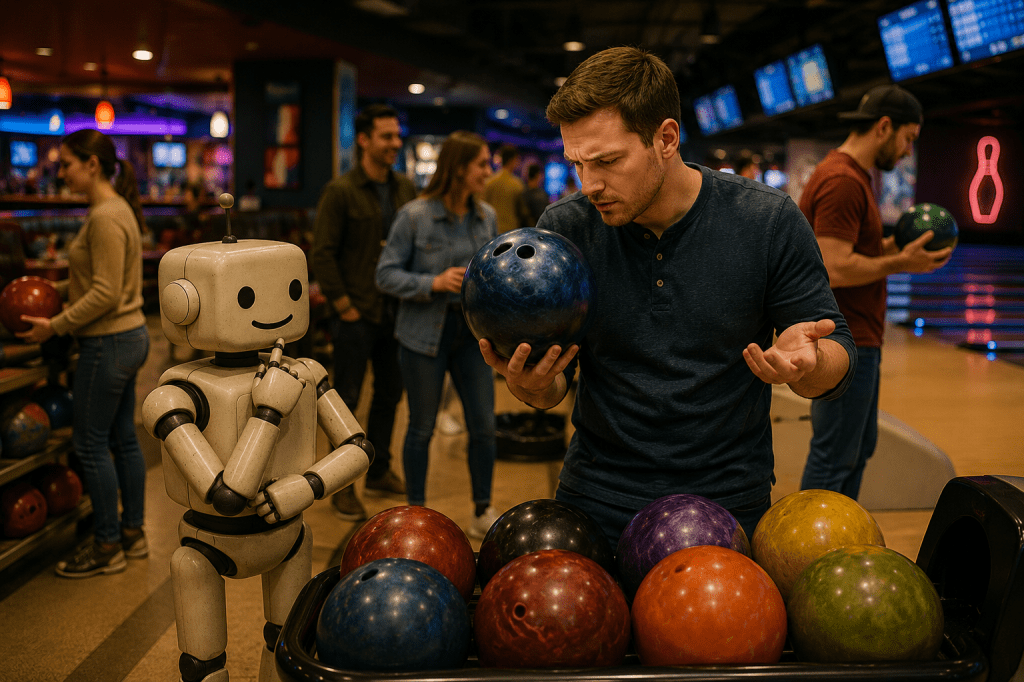 Reality Processing Log: Bowling Alley — Ball Selection Identity&nbsp;Ritual