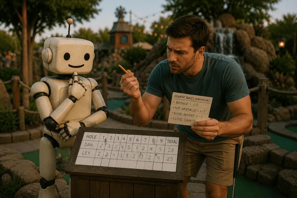 Reality Processing Log: Mini Golf — Scorecard Reality Negotiation&nbsp;Event