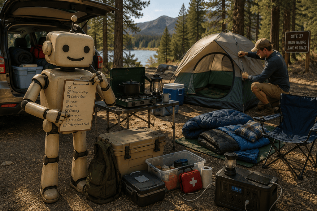 Reality Processing Log: Camping — Wilderness Preparation Escalation&nbsp;Event